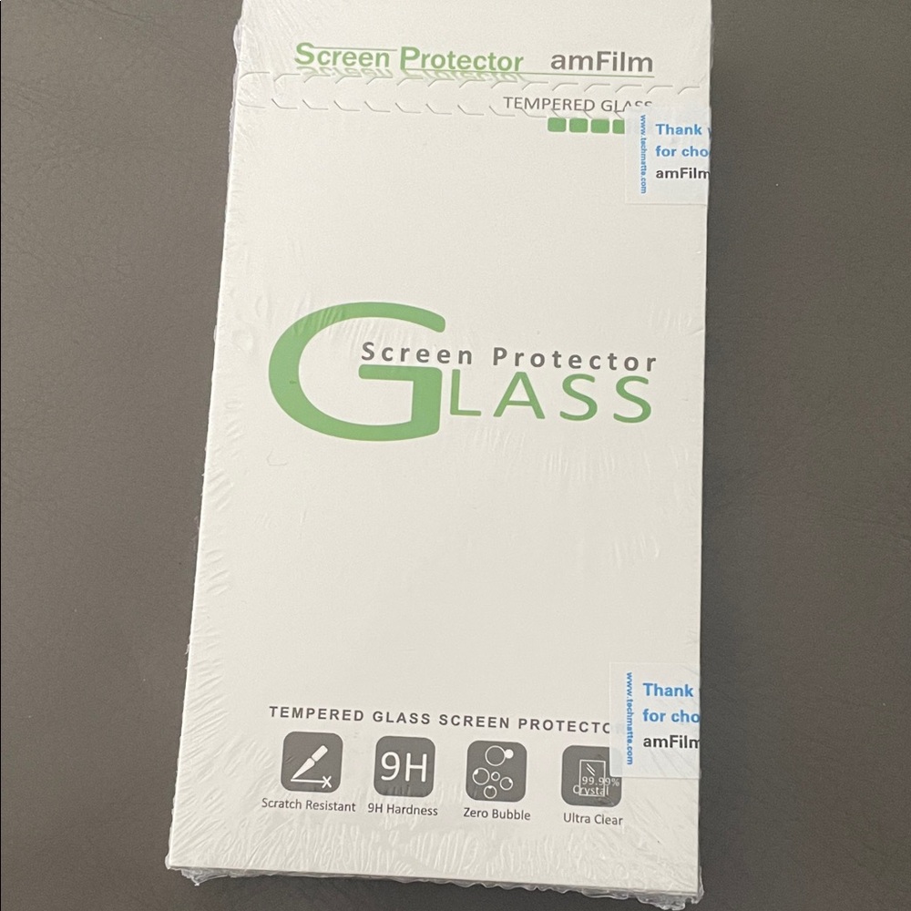amFilm Tempered Glass Screen Protector